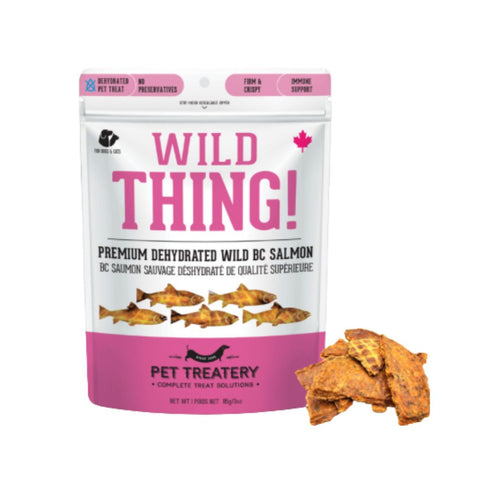 Wild Thing - Premium Dehydrated Wild Salmon Treat For Dogs 85g - Rocky Mountain Dog
