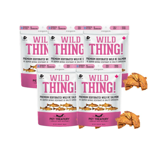 Wild Thing - Premium Dehydrated Wild Salmon Treat For Dogs 85g - Rocky Mountain Dog