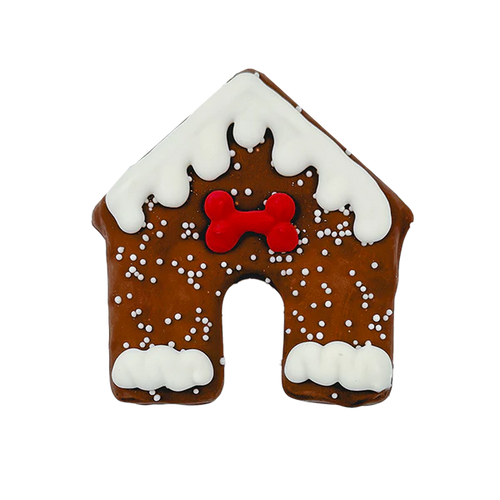 Gingerbread Dog House - Dog Cookie