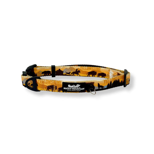 Rocky Mountain Dog Yellowstone Alpine Dog Collar