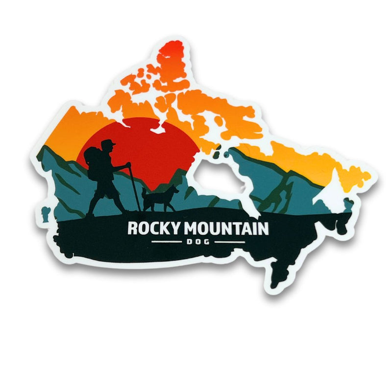 Load image into Gallery viewer, Canada Map Sticker
