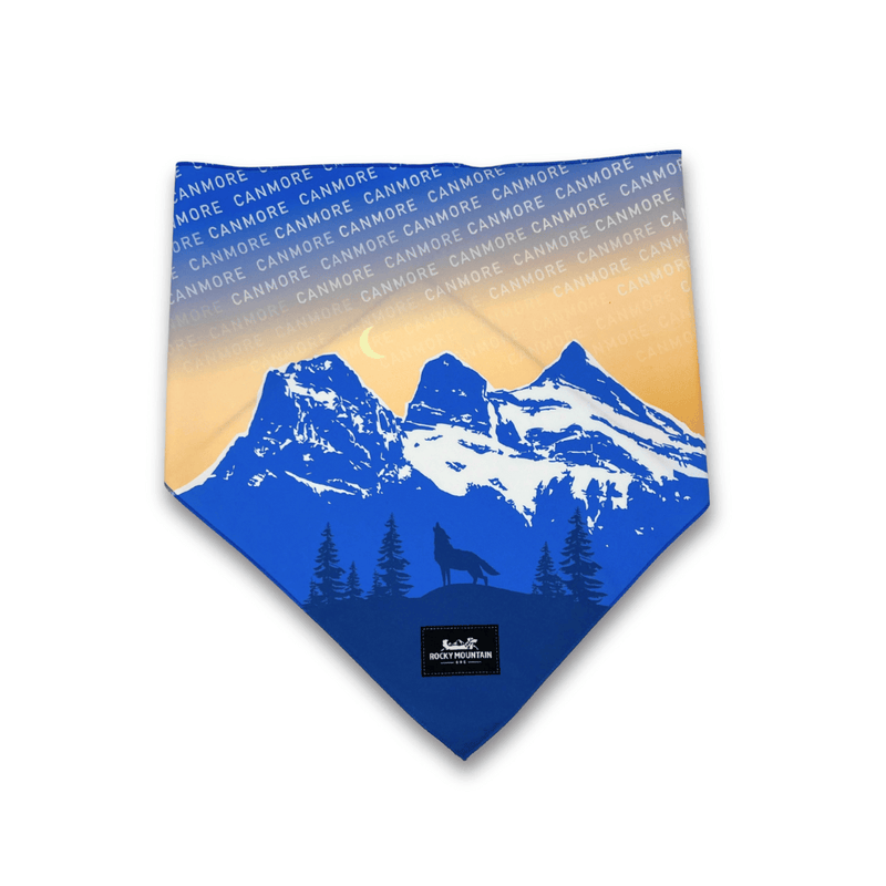 Load image into Gallery viewer, Canmore Three Sisters Bandana - Rocky Mountain Dog

