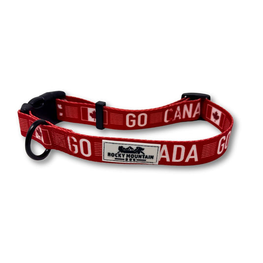 Go Canada Go Dog Collar