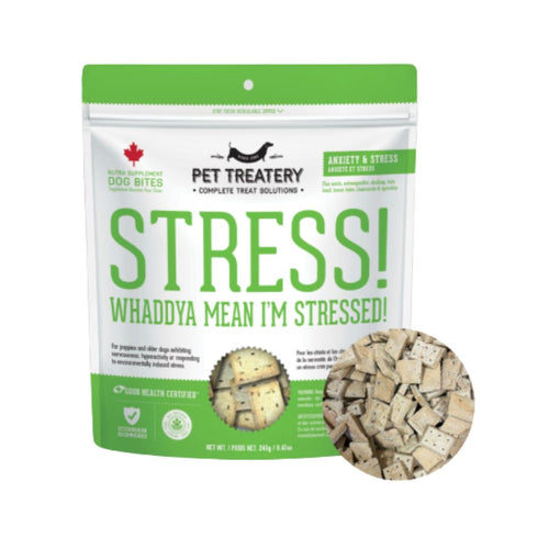 Stress! Whaddya Mean I'm Stressed! - Nutra Bites Calming Dog Biscuits 240g - Rocky Mountain Dog