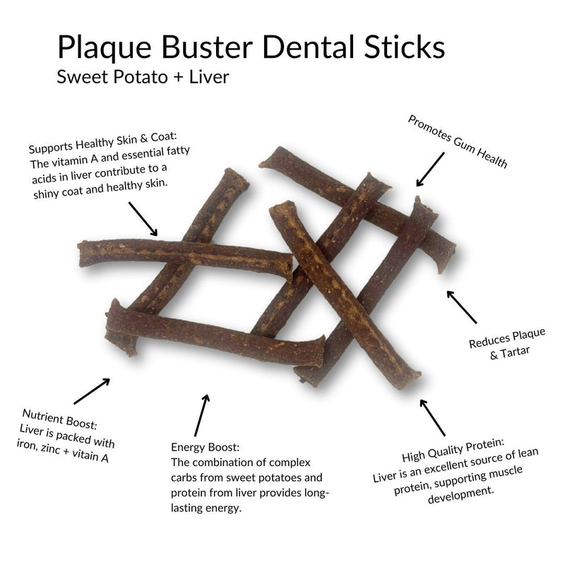 Load image into Gallery viewer, Plaque Buster Dental Sticks RMD Peak Treats (7 pack)
