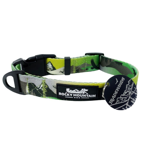 RMD Collar & Black Aluminium Tag Set