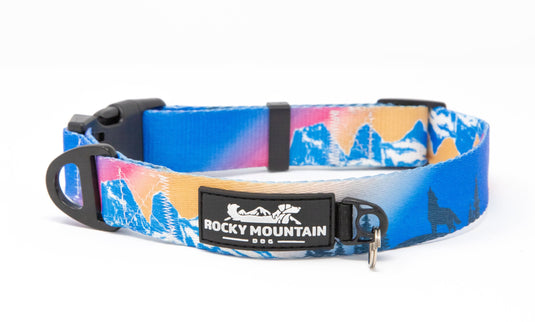 Canmore alpine dog collar by Rocky Mountain dog